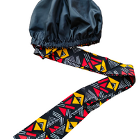 Easy Headwrap/Hoofdoek in Afrikaanse Print - Multicolor 4