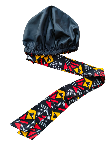 Easy Headwrap/Hoofdoek in Afrikaanse Print - Multicolor 4