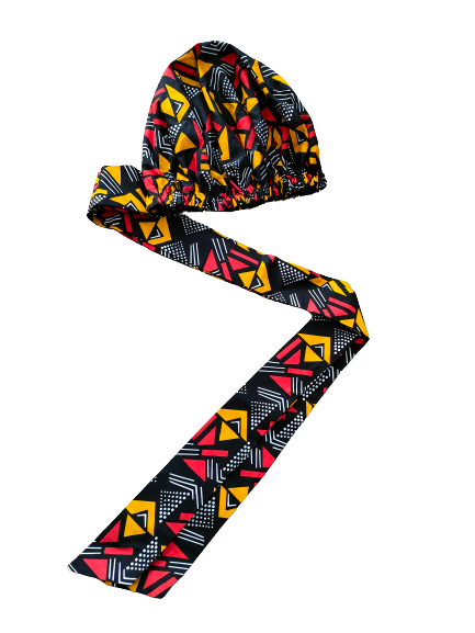Easy Headwrap/Hoofdoek in Afrikaanse Print - Multicolor 4